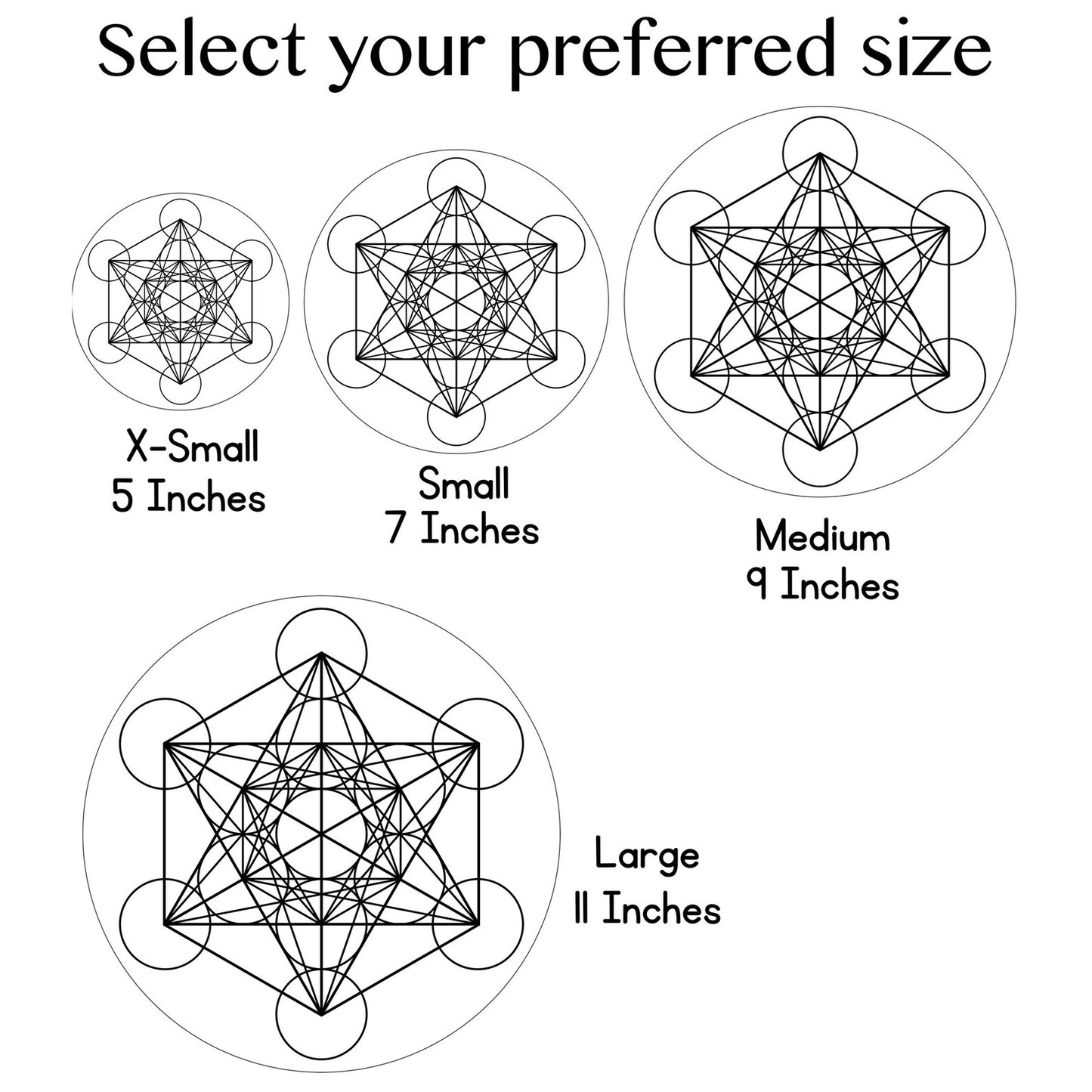 Crystal Charging Grids ~ Set of 4