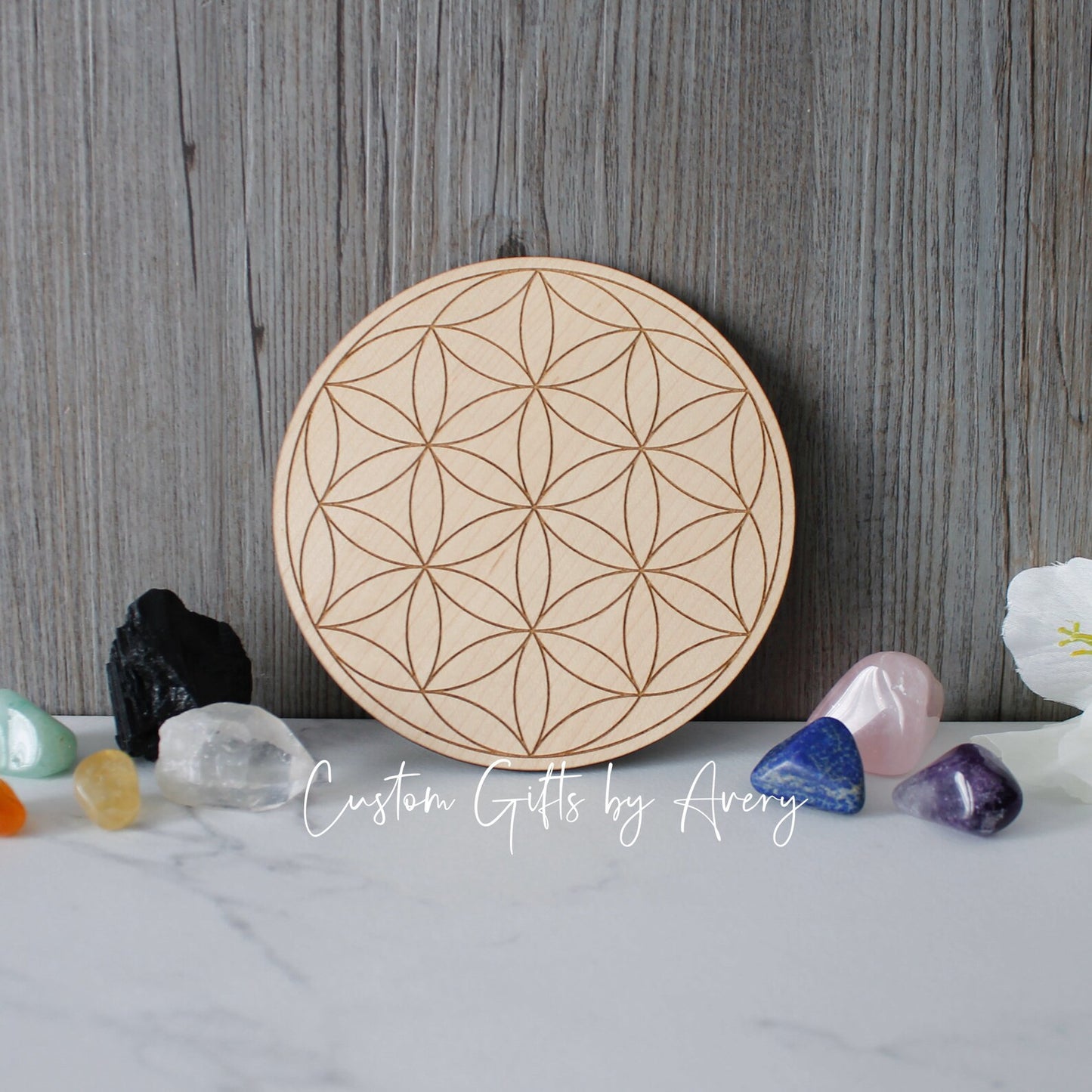 Crystal Charging Grids ~ Set of 4