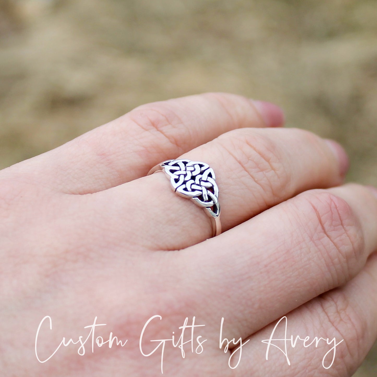 Sterling Silver Celtic Knot Ring