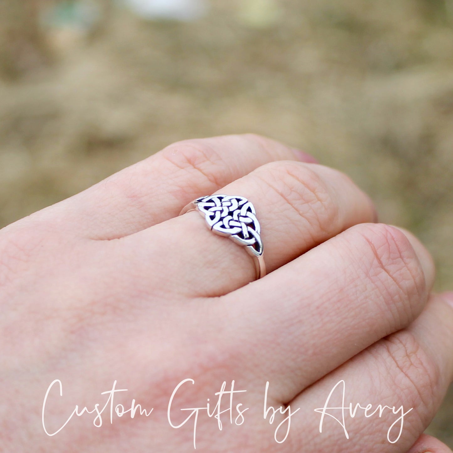 Sterling Silver Celtic Knot Ring