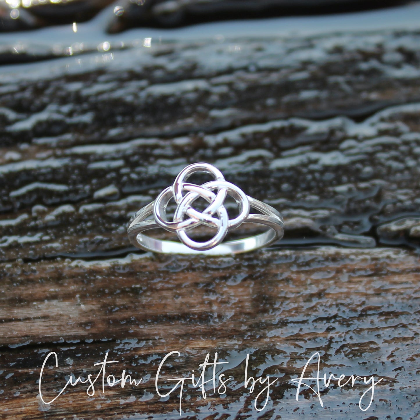 Sterling Silver Dara Knot Ring