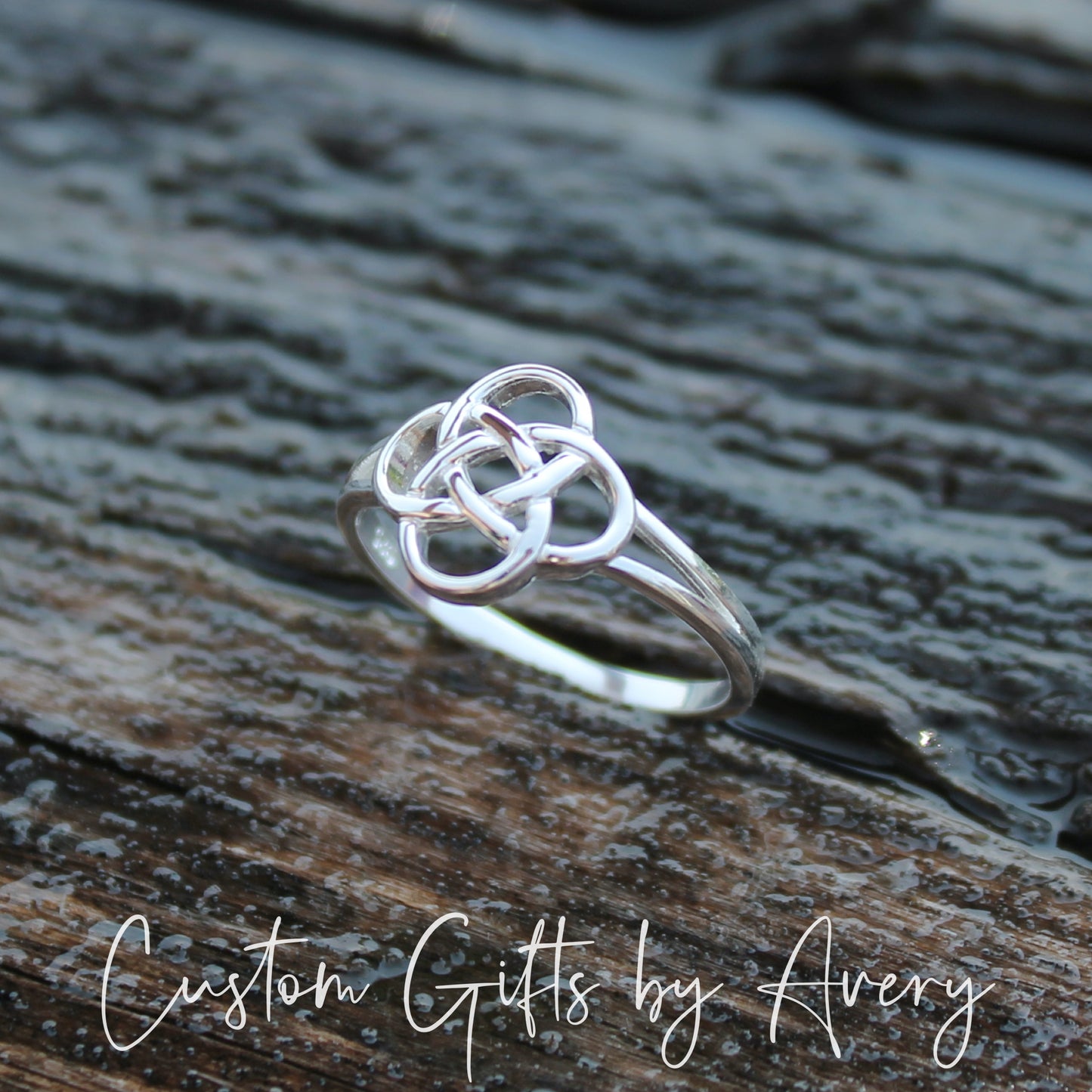 Sterling Silver Dara Knot Ring