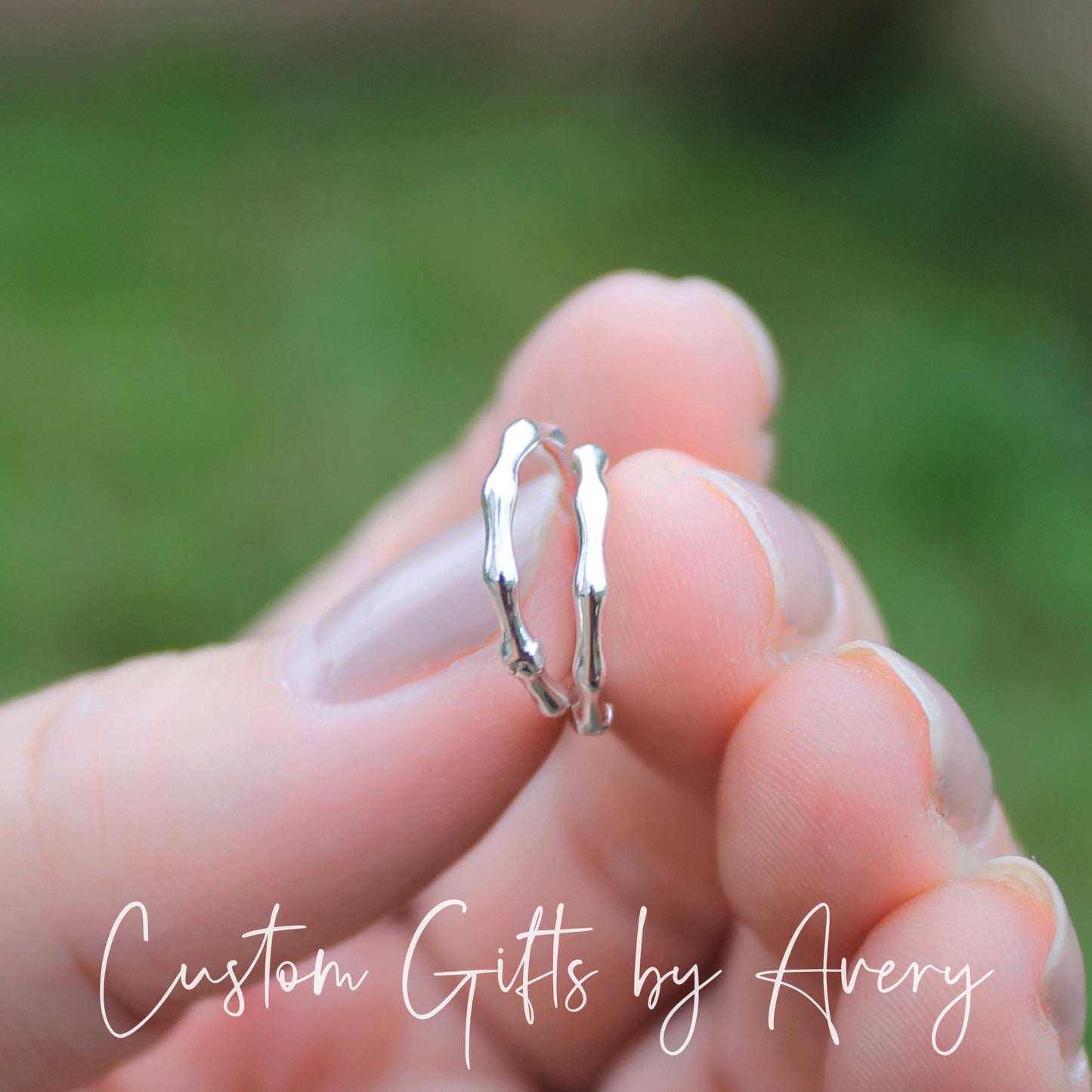 Sterling Silver Huggie Hoop Earrings