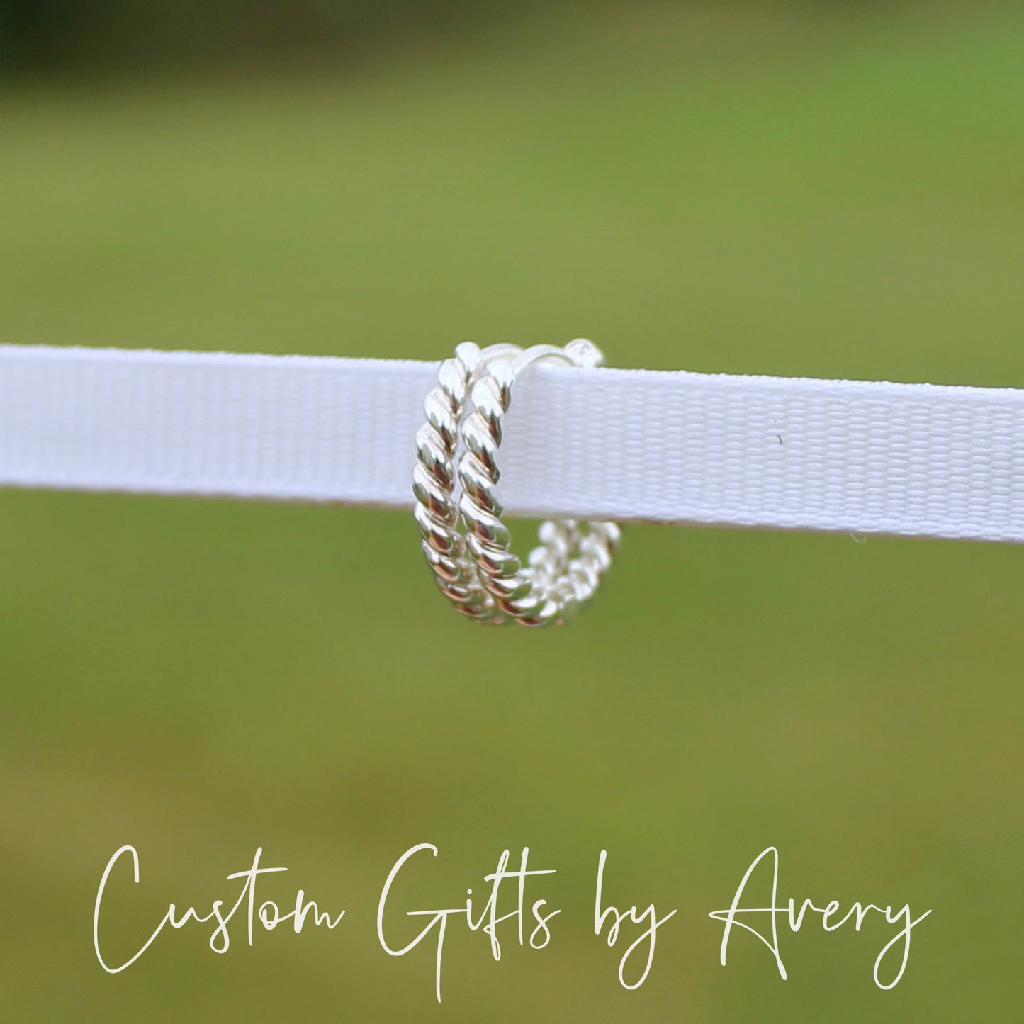 Sterling Silver Huggie Hoop Earrings