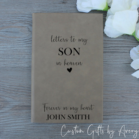 Letters to My Son in Heaven Notebook Journal