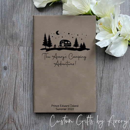 Personalized Camping Journal ~ Small Camper