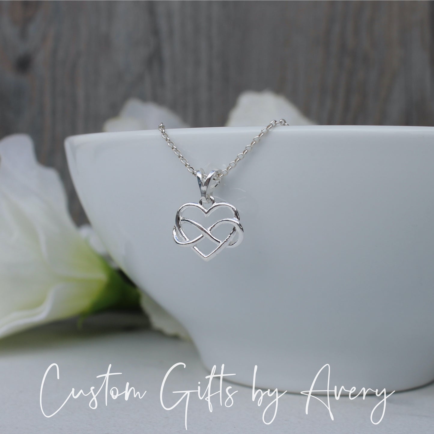 Sterling Silver Celtic Heart Necklace