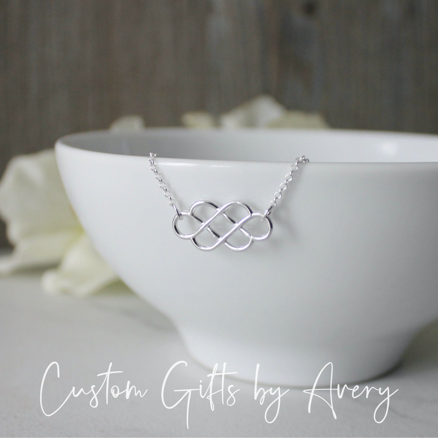 Sterling Silver Celtic Infinity Knot Necklace