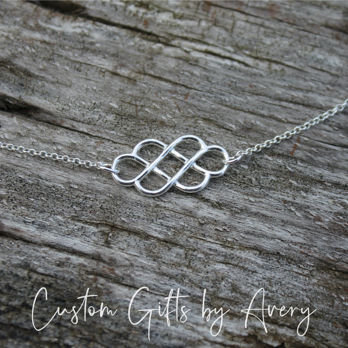 Sterling Silver Celtic Infinity Knot Necklace