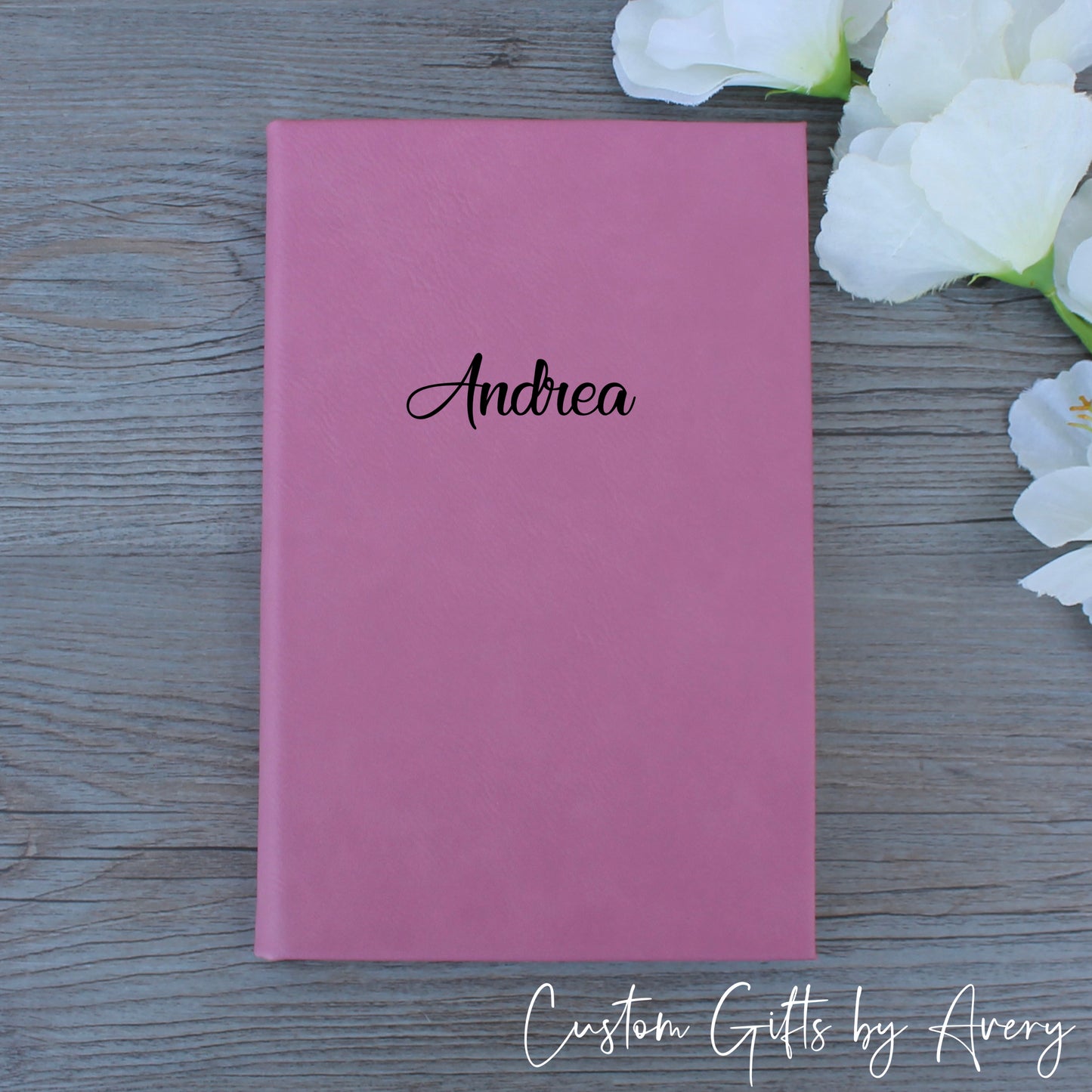 Personalized Notebook Journal ~ Your Text & Font