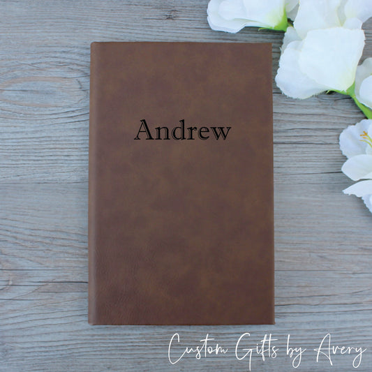 Personalized Notebook Journal ~ Name