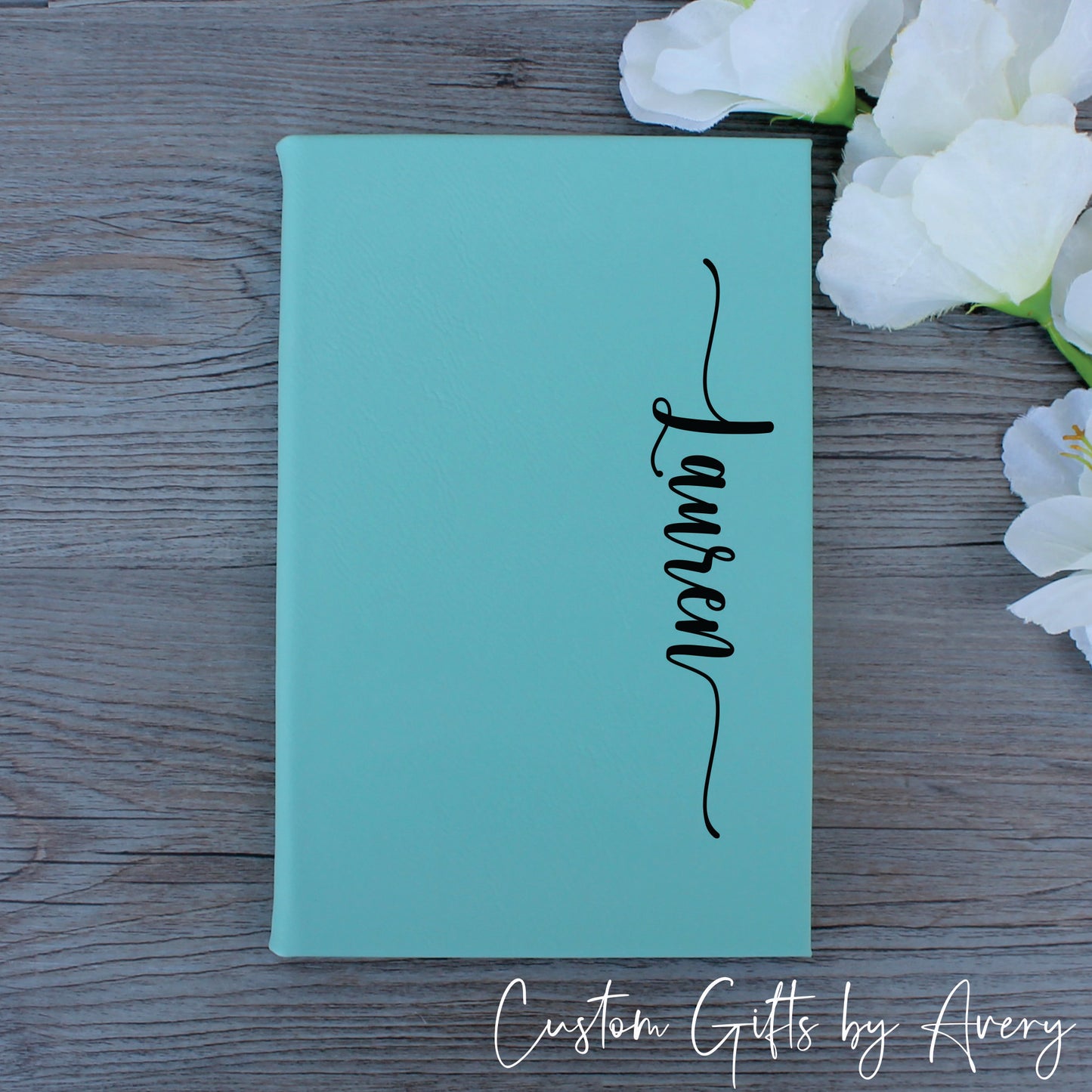 Personalized Notebook Journal ~ Name with Flourish