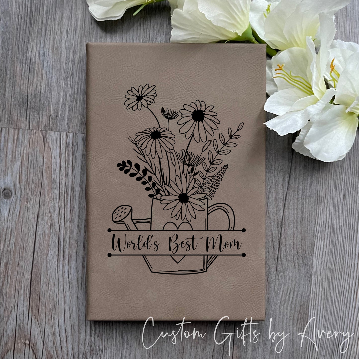 Personalized Gardening Journal ~ Watering Can