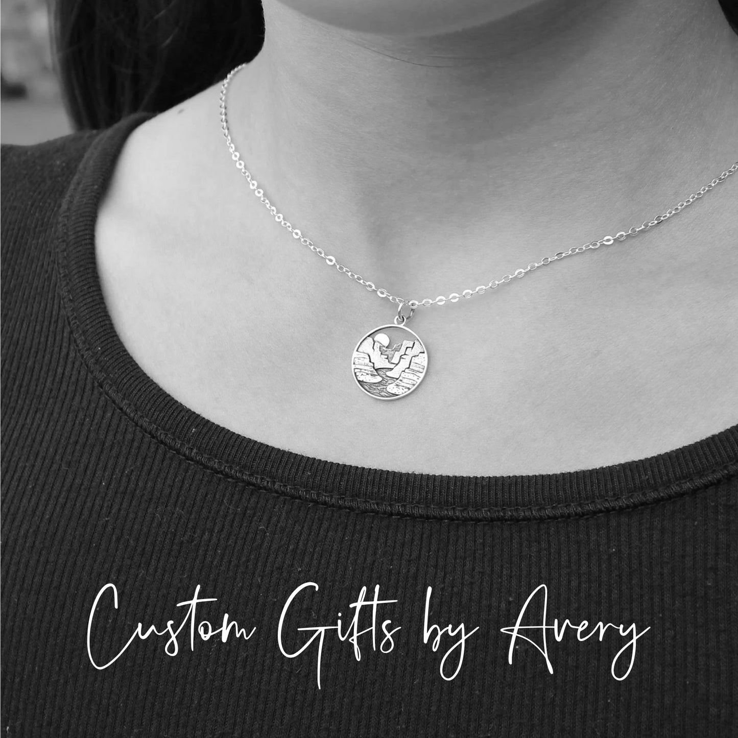 Sterling Silver Canyon Necklace