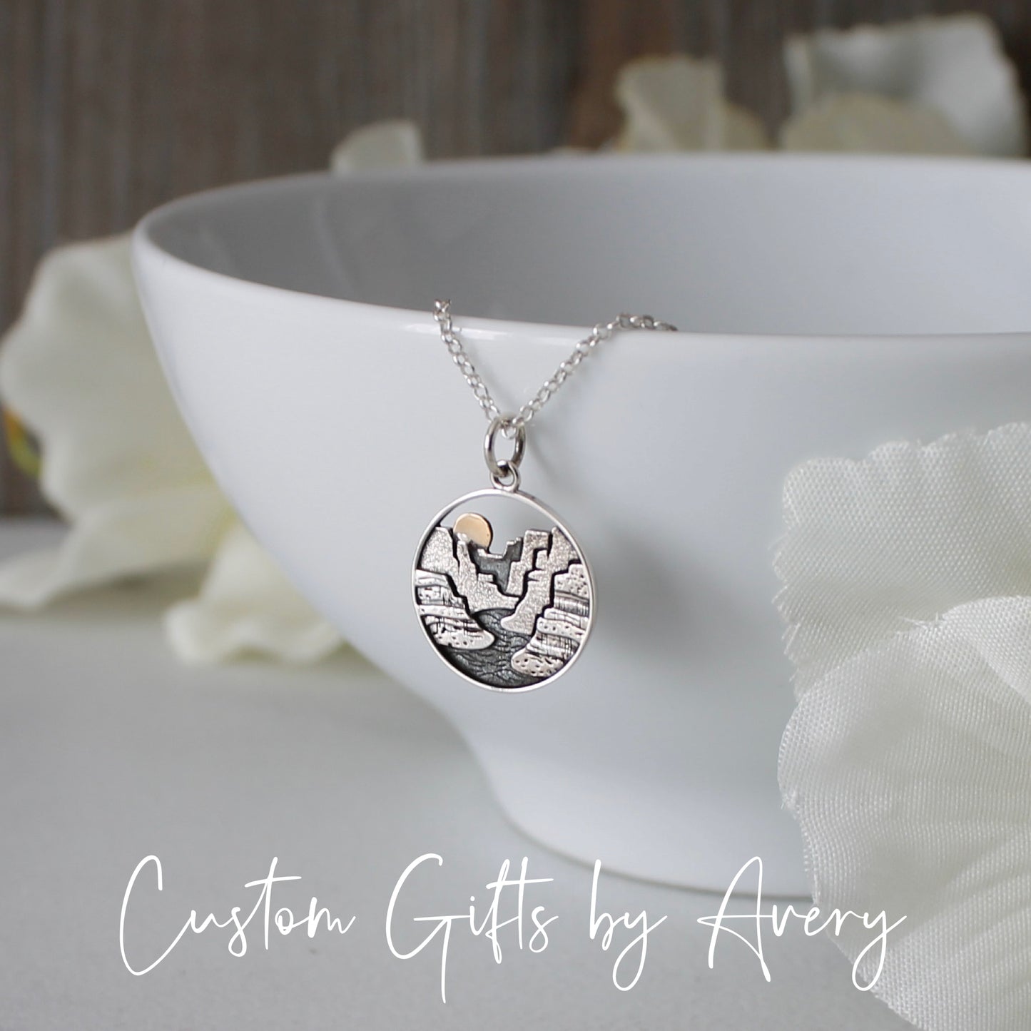 Sterling Silver Canyon Necklace