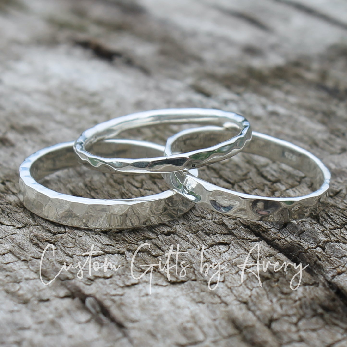 Hammered Band Ring