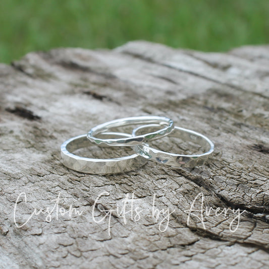 Hammered Band Ring