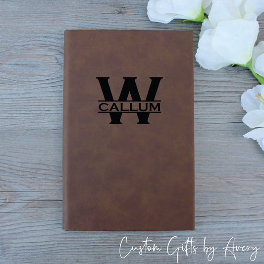 Personalized Keepsake Journal ~ Initials Monogram