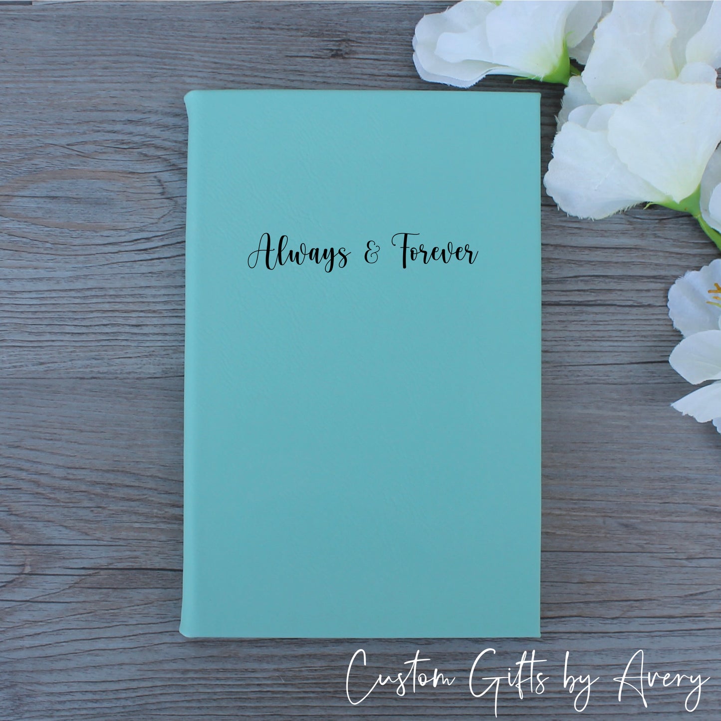 Personalized Notebook Journal ~ Your Text & Font