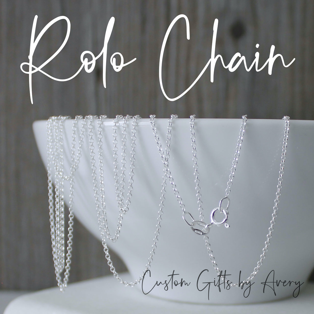 Sterling Silver Wine Molecule Necklace