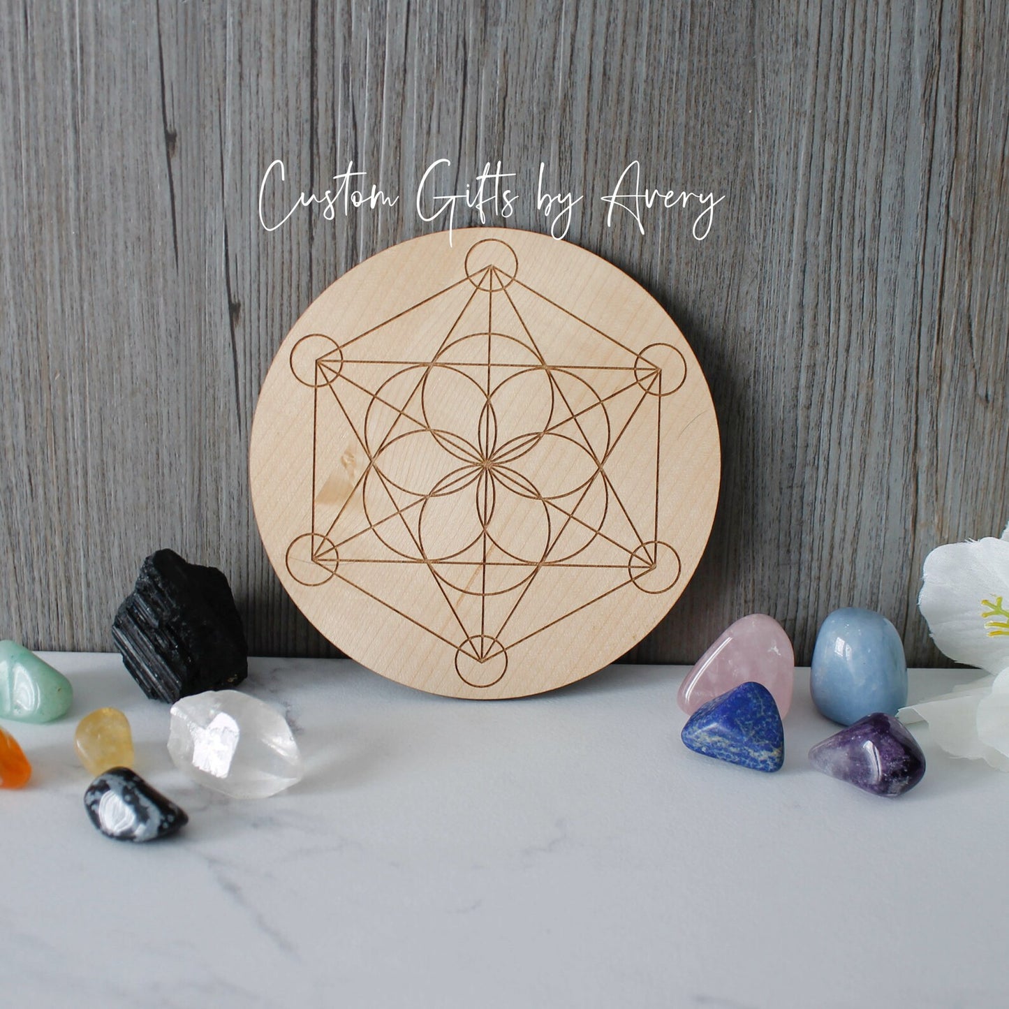 Crystal Charging Grids ~ Set of 4