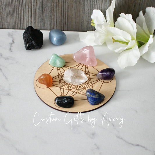 Crystal Charging Grids ~ Set of 2
